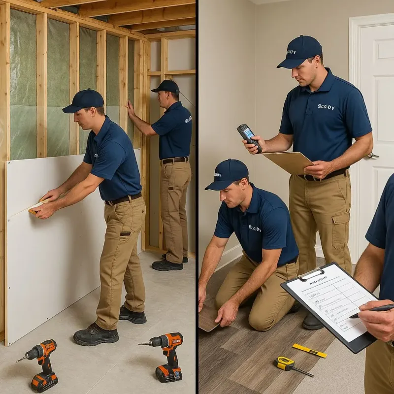 Repairs and Reconstruction process in Signal Mountain, TN